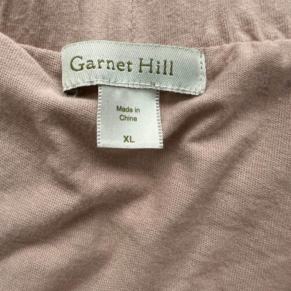 Garnet Hill Women's XL Tulle Skirt Blush‎ Pink Mesh Polka Dot Ballet Fairy - Picture 6 of 8